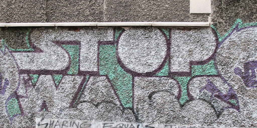 Thumbnail: Stop-war-graffiti-photo-by-Zoe-Clarke